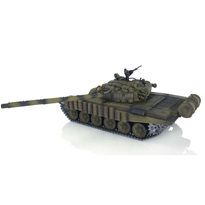 Henglong 1/16 TK7.0 Promotion 3939 Russian T72 RTR RC Tank BB Infrared Combat Smoke Armor Metal Sprockets Idlers Wheels Gearbox Tracks