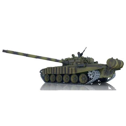 Henglong 1/16 TK7.0 Promotion 3939 Russian T72 RTR RC Tank with Armored BB IR Smoke 360 Degrees Turret Metal Gearbox Tracks Sprockets Idlers Wheels