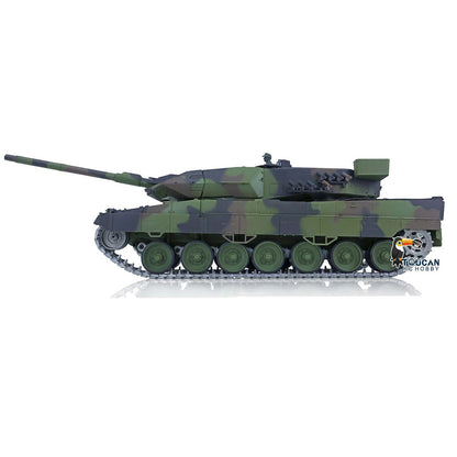 Henglong 1/16 TK7.0 Promotion German Leopard2A6 3889 RTR RC Tank Model IR BB Smoke Sound Steel Gearbox Metal Tracks Sprockets Idlers Wheels