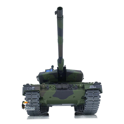 Henglong 1/16 TK7.0 Leopard2A6 RTR RC Tank 3889 with 360 Degrees Turret BB Infrared Combat Smoke Metal Tracks Sprockets Idlers Wheels