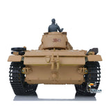 1/16 Scale TK7.0 Plastic Version Henglong Panzer III H FPV RTR RC Tank Model 3849 Gearbox 360 Turret Tracks Smoke Sound BB IR