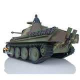 2,4 GHz Henglong TK7.0 Panther G aus Kunststoff im Maßstab 1/16, ferngesteuerter, fahrbereiter Panzer 3879 mit FPV 360-Grad-Turm, Stahlgetriebe