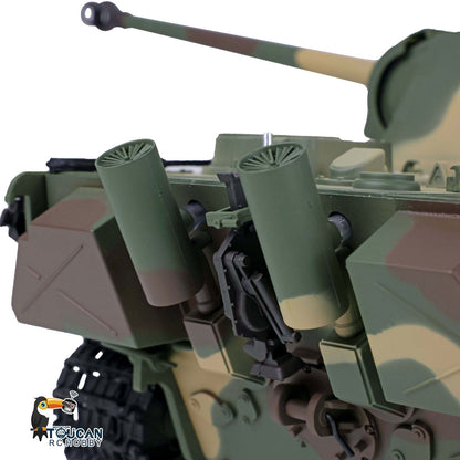 Henglong 1/16 TK7.0 Plastic German Panther G 3879 RTR RC Tank Model with BB Unit Infrared Combat Smoke Light Sound Metal Barrel