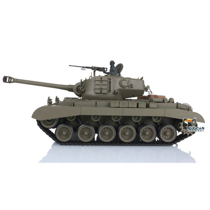 Henglong Plastic 1/16 TK7.0 3838 USA M26 Pershing RTR RC Tank Armored Vehicle Model Smoke Infrared Combat BB Sound Light System