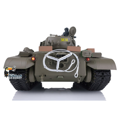Henglong 1/16 Plastic TK7.0 3838 M26 RTR RC Tank Steel Gearbox FPV 360 Degrees Turret Infrared System Smoke BB Unit Sounds Lights