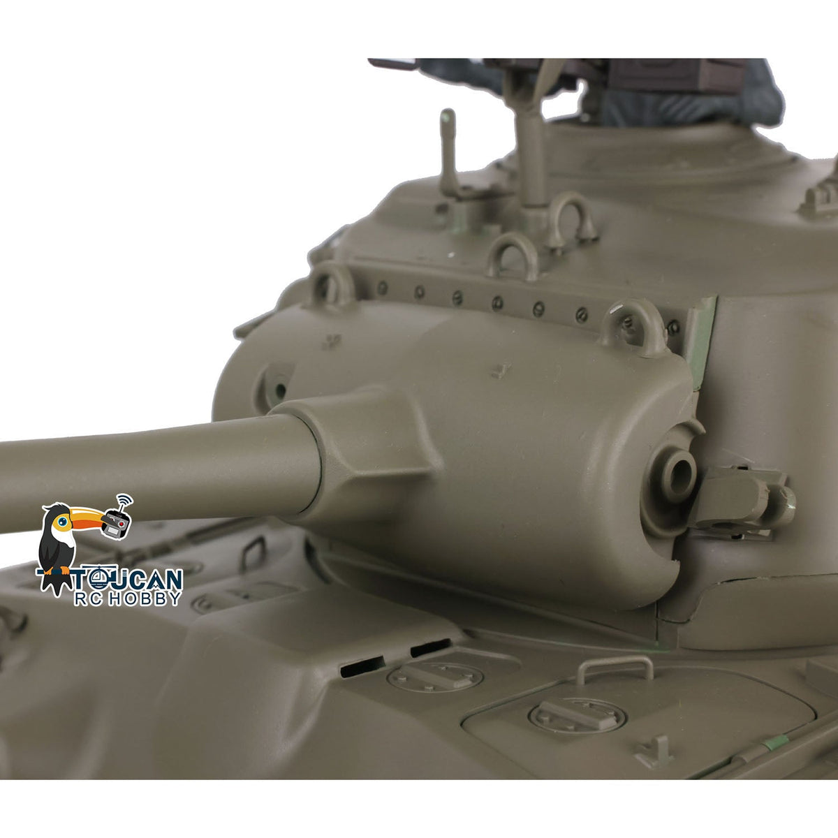 Henglong Plastic 1/16 TK7.0 3838 USA M26 Pershing RTR RC Tank Armored Vehicle Model Smoke Infrared Combat BB Sound Light System