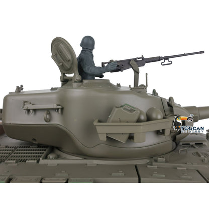 Henglong 1/16 Plastic TK7.0 3838 M26 RTR RC Tank Steel Gearbox FPV 360 Degrees Turret Infrared System Smoke BB Unit Sounds Lights