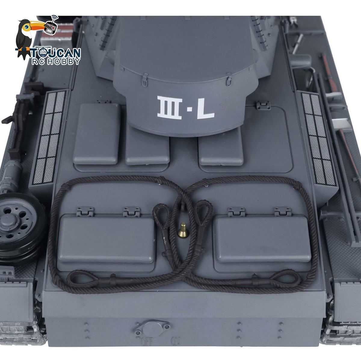 Henglong 1/16 TK7.0 Promotion German Panzer III L RTR RC Tank 3848 FPV 360 Degrees Turret IR BB Smoke Metal Barrel Idlers Sprockets Wheels Tracks Gearbox