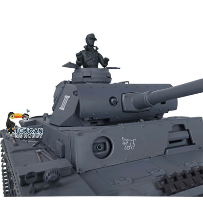 Henglong 1/16 TK7.0 Promotion German Panzer III L RTR RC Tank 3848 FPV 360 Degrees Turret IR BB Smoke Metal Barrel Idlers Sprockets Wheels Tracks Gearbox