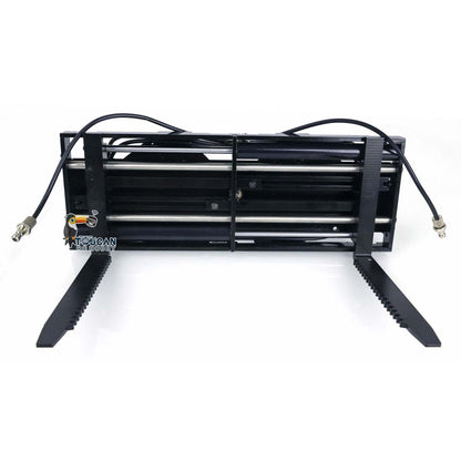 Metall-Wurzelrechengreifer-Sortiergreifer-Aufsatz für MTM 1/14 RC-Hydrauliklader WA480 E260L Baufahrzeug-Modellteile