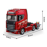 Free Fast Shipping 770S Plastic 1/18 RC Tractor Truck Toys Finished Model RTR 7.4V Battery Radio 19CH Remote Control Lorry Car