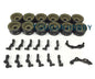 IN Stock Plastic Tracks Sprockets Road Driving Wheels Suspension Bars Idlers Stickers Decoration Parts Bag For Henglong 1/16 USA M26 Pershing 3838 RC Tank
