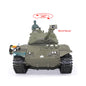Henglong 1/16 TK7.0 Plastic USA Walker Bulldog M41A3 RTR RC Tank 3839 with Barrel Recoil Infrared Combat Sound Light BB Unit Smoke