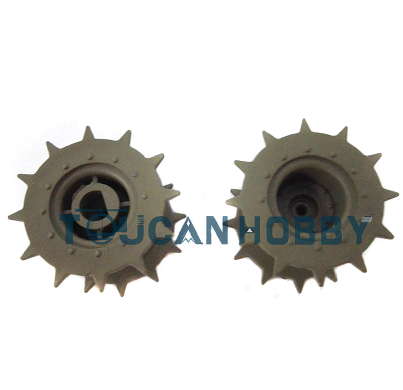 Plastic Tracks Sprockets Driving Road Wheels Idlers Suspension Bars Decoration Parts Bag Stickers Decal For Henglong 1/16 Scale Walker Bulldog RC Tank 3839 Parts