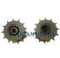 Plastic Tracks Sprockets Driving Road Wheels Idlers Suspension Bars Decoration Parts Bag Stickers Decal For Henglong 1/16 Scale Walker Bulldog RC Tank 3839 Parts