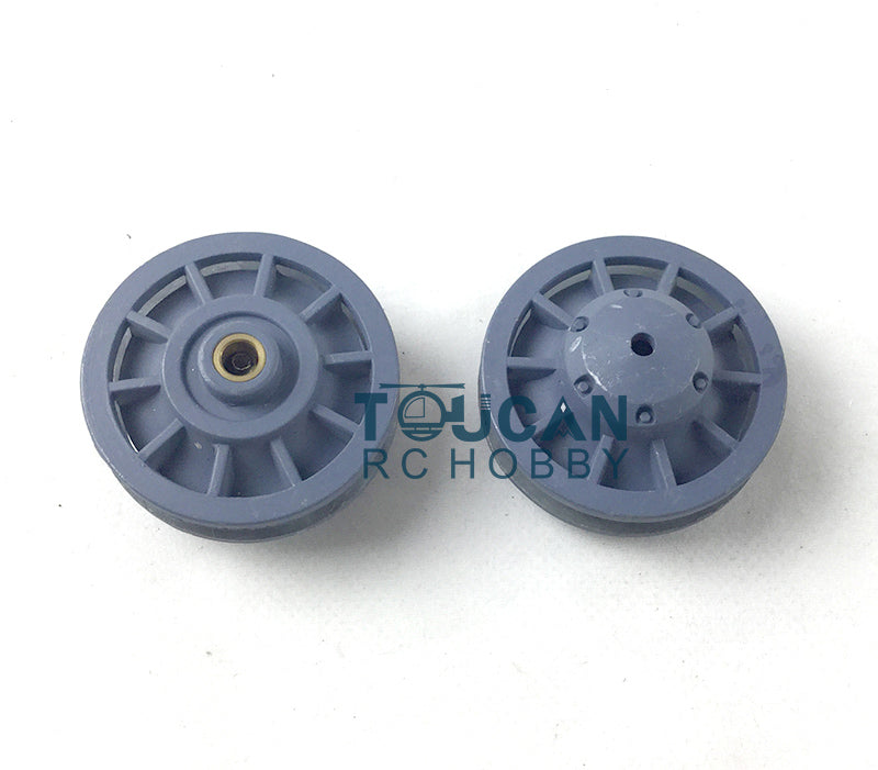 Plastic Tracks Road Wheels Sprockets Idlers Armors Turret Cupola Decoration Decal For Henglong 1/16 German Tiger I 3818/Panther 3819 RC Tank Parts