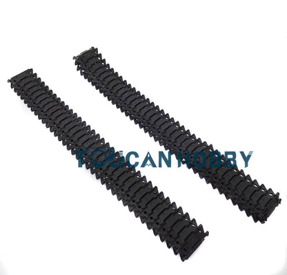 Plastic Tracks Sprockets Driving Road Wheels Idlers Suspension Bars Decoration Parts Bag Stickers Decal For Henglong 1/16 Scale Walker Bulldog RC Tank 3839 Parts