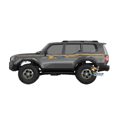 TOUCAN RC HOBBY 15KM/H Udi RC UCX1802PRO 1/18 4WD Remote Control Off Road Car RTR RC Crawler Brushless Motor Lights Battery No Sound System