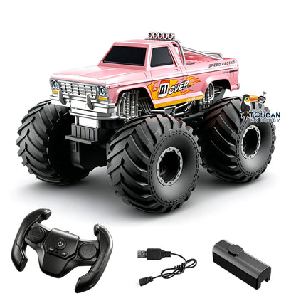 TOUCAN RC HOBBY JJRC 1/20 4WD Plastic Radio Control Off Road Vehicle Q245 Remote Control Waterproof Stunt Car All Terrain Amphibious Vehicle