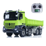 1/14 8x8 Metal Hydraulic RC Dumper Tipper Car Radio Control Full Dump Trucks with Standard Bucket Hobby Model DIY PNP
