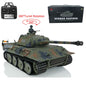 Henglong 1/16 TK7.0 Plastic German Tiger I Panther RTR RC Tank 3818/3819 360 Degrees Turret Infrared Combat BB Sounds Lights Smoke Model