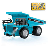 HG 1:64 RC Electric Lifting Dump Truck HG4 431 RTR Metal Car Shell Remote Control Engineering Vehicle Battery USB Charging Cable