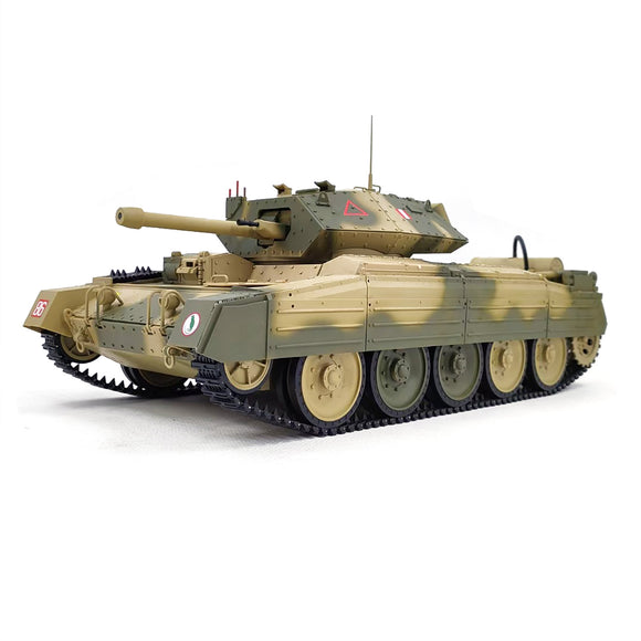 CoolBank 1/16 Radio Control Tank Crusader MK III 360 Degre Turret Rotation Barrel Recoil Elevation Light Sound Smoke System