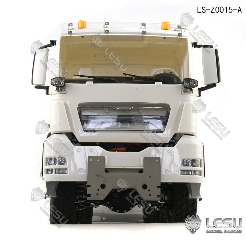 TOUCAN RC HOBBY LESU 1/14 Metal 4*4 Chassis TGS Hydraulic Dumper Truck Model Decorative Light Parts Opitonal Versions Battery Charger