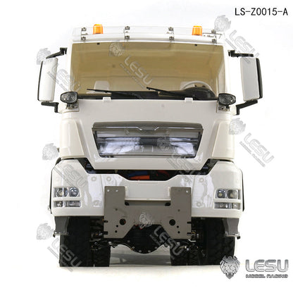 TOUCAN RC HOBBY LESU 1/14 Metal 4*4 Chassis TGS Hydraulic Dumper Truck Model Decorative Light Parts Opitonal Versions Battery Charger