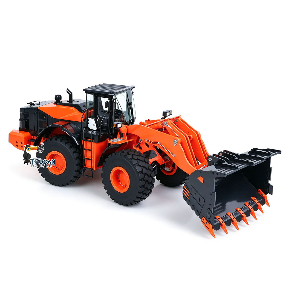 USED  Metal Hydraulic RC Loader 1/14 ZW370 JDM 198 Ready To Run Radio Control Construction Vehicle teshulianjie