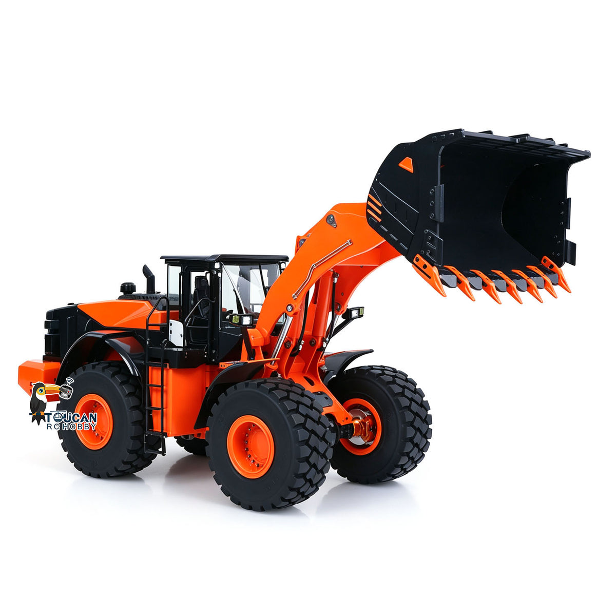 In Stock TOUCAN RC HOBBY 1/14 RC Hydraulic Loader JDM 198 ZW370 Remote Control Electric Construction Vehicles 2-Speed Transmission FS ST8 Radio Model for Adults