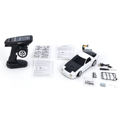 TOUCAN RC HOBBY LDRC 1/18 RX7 RC Racing Car RWD Gyroscope Wireless Control Drift Vehicles LD1802 Premium Mini Drift Design All-Nylon Chassis RC Model