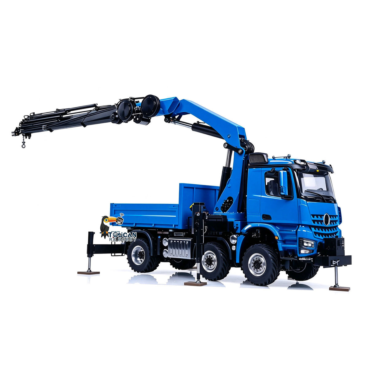 In Stock TOUCAN RC HOBBY 3363 Metal 1/14 2.4GHz Remote Control Tractor Truck Hydraulic Crane Fly Jib Arm 4151 AK 6*6 RC Agriculture Lorry Paladin PL18EV