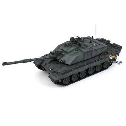 TOUCAN RC HOBBY Henglong 1/16 TK7.0 Customize 3908 Challenger II RTR RC Tank FPV 360 Degrees Turret IR BB Smoke Metal Tracks Road Drive Idler Wheels