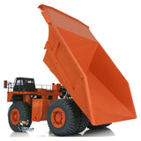 1/20 RC Metal Hydraulic Mine Truck 793D Dumper Flysky I6X Radio Light System Heavy Tipper Truck for Mining Excavator Model