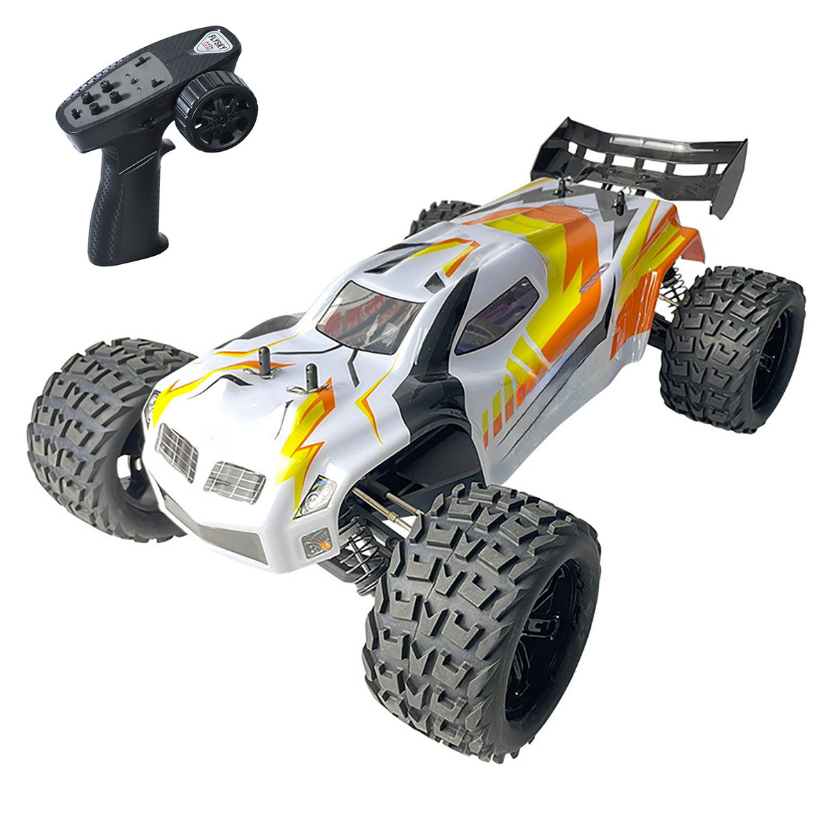 Kunststoffgehäuse VRX RH818 1/8 Ferngesteuerter Elektro-Renn-Truck Einzelradaufhängung 60A ESC 3660 Bürstenloser Motor 6KG Servo