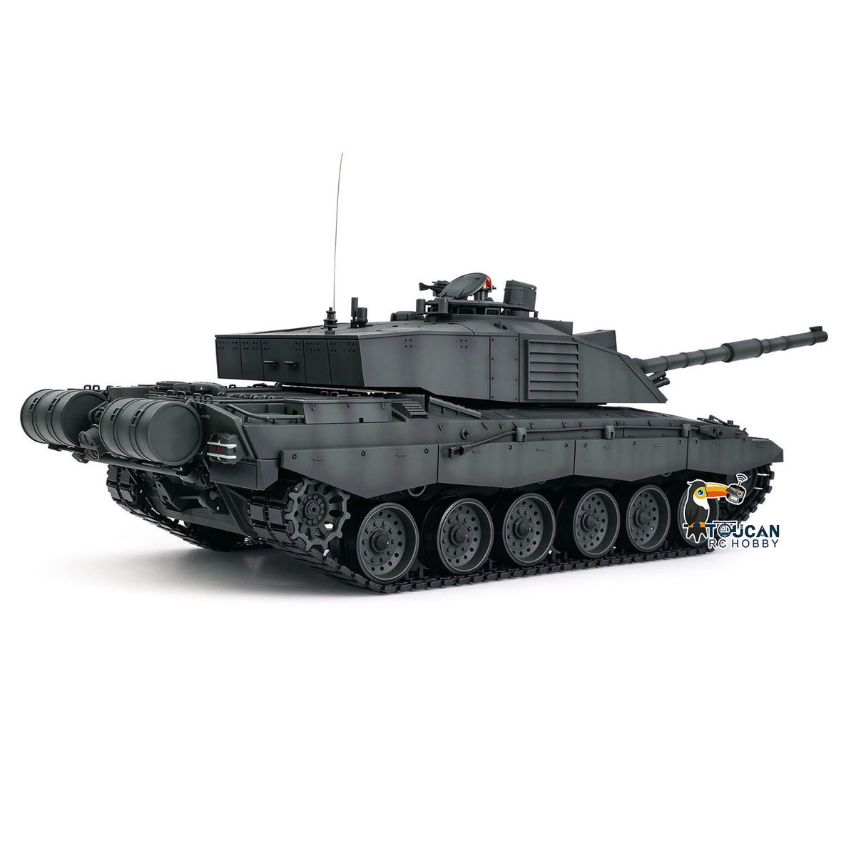 TOUCAN RC HOBBY Henglong 1/16 TK7.0 Professional British Challenger II 3908 RTR RC Tank 360 Degrees Turret BB IR Smoke Metal Tracks Sprockets Idlers Road Wheels Gearbox