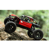 1/18 RC Climbing Car 4*4 Remote Control Off Road Vehicle RTR Rock Crawler Car C8808 370 Brushed Motor Battery 20A ESC Lights