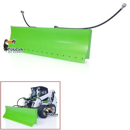 TOUCAN RC HOBBY LESU 1/14 Metal RC Loader Aoue-LT5H Hydraulic Wheeled Skid-Steer Construction Vehicle Model Light Sound DIY Wheels Hubs fork Bucket Gripper Ripper Scarifier Shovel Clamp