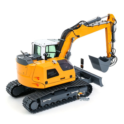 TOUCAN RC HOBBY JDM-208U-R920 1/14 Metal Hydraulic Excavator 7-ways Reversing Valve Quick Release Coupler Dual Cooling System for Model Enthusiasts