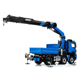 3363 Metal 1/14 2.4GHz Remote Control Tractor Truck Hydraulic Crane Fly Jib Arm 4151 AK 6*6 RC Agriculture Lorry Paladin PL18EV