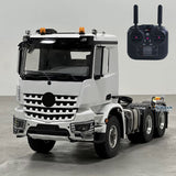 3363 RC Lorry Car 1/14 Radio Controlled Tractor Truck Model 6x6 NO Lock Differential Axle 2Speed 10CH Radio Brush Motor ESC