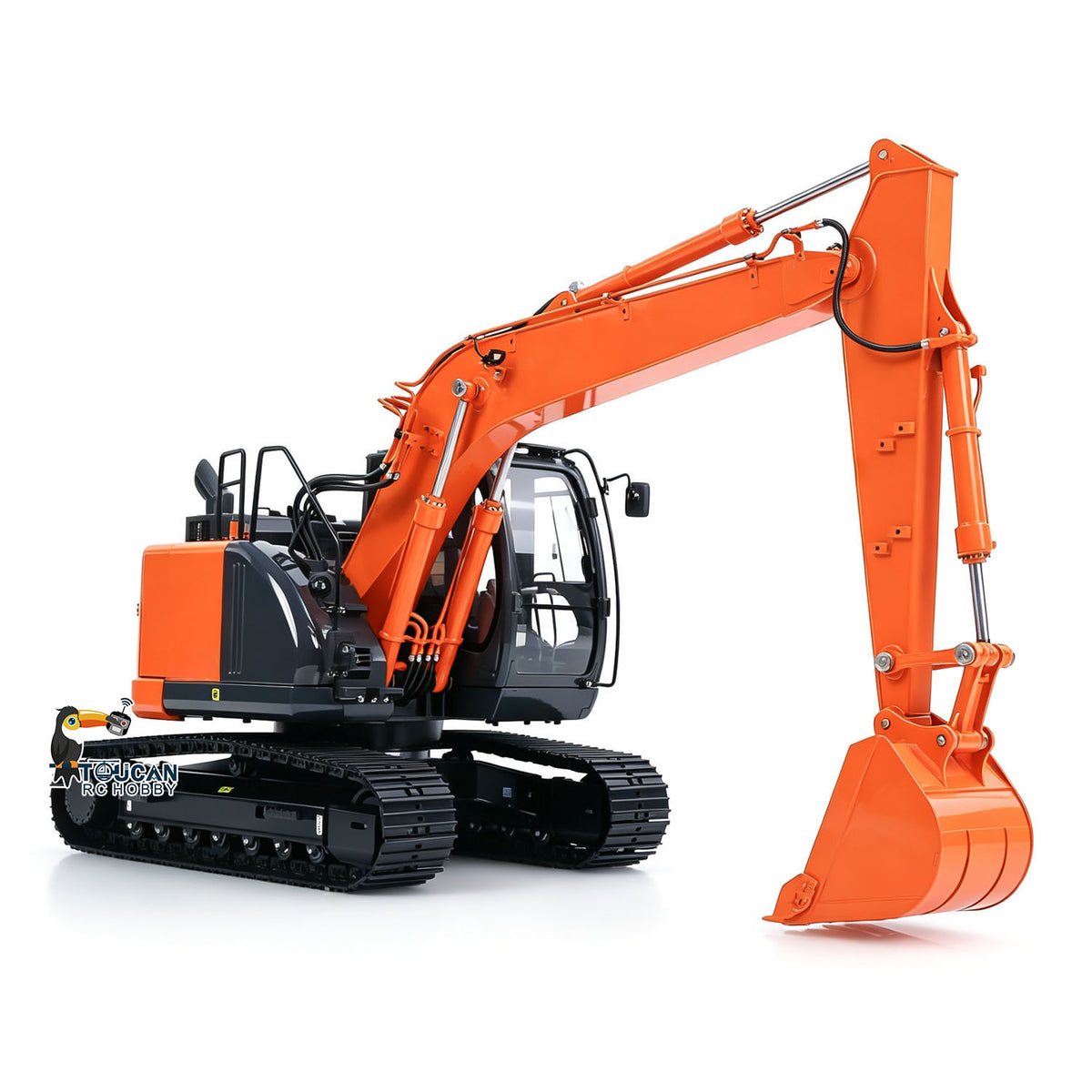 TOUCAN RC HOBBY SFROG ZX135US LITE Metal Digger 1/14 RC Hydraulic Excavator 3CH Valve 3.5-4MPA Pump Manual Quick Coupler ST8 Radio Light Sound