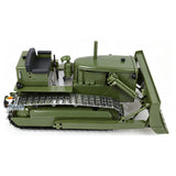 In Stock Metal 1/14 Remote Control Hydraulic Bulldozer D7 RC Dozer Model Construction Vehicle Light Sound System Battery No Charger