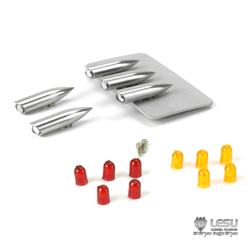 TOUCAN RC HOBBY LESU 1/14 Metal 6*6 Chassis KING 540 Motor 3PCS Servos Accessory for Radio Controlled TAMIIYA Tractor Truck DIY Cars Model