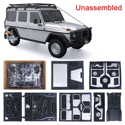 CAPO Metal 4x4 1/8 RC Off Road Car W460 Kit Remote Control DIY Vehicle Model Diff Locks 2Speed Gearbox No Electronic Parts