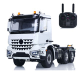 3363 RC Lorry Car 1/14 Radio Controlled Tractor Truck Model 6x6 NO Lock Differential Axle 2Speed 10CH Radio Brush Motor ESC