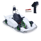 1/10 Plastic RC Go-Kart JDM 298B KIT Radio Controlled Electric Racing Car Unlimited Retrofit DIY Model for Adult Advanced Player