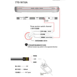 Plastic Sun Shield 5-9V LED Light for 1/14 Remote Control Tamiya Tractor Truck SC 770S 56368 DIY RC Lorry Vehicle Model Car Part