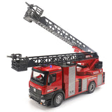 HUINA 1/14 561 2.4G Sprayable Scaling Ladder Fire Truck Tractor RC Car Remote Control Truck Toy Model